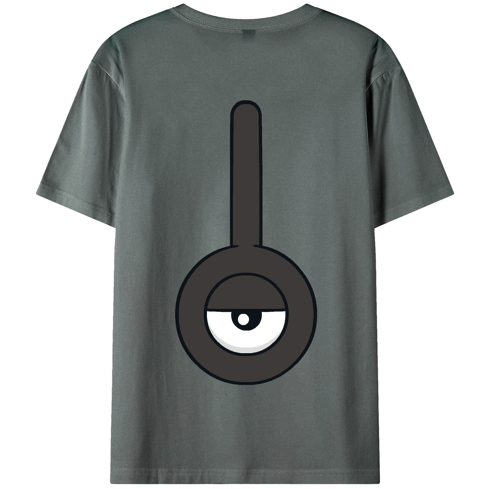 （画像用） ポケットモンスター Pokémon 綿100％半袖Tシャツ（背面プリント）